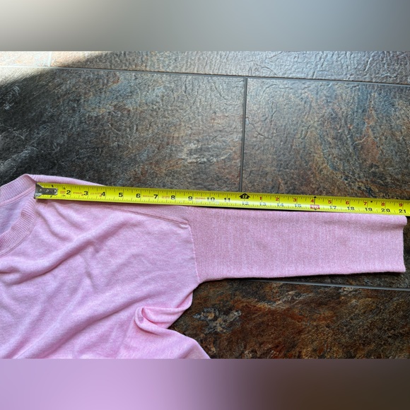 New Lilly Pulitzer pink Cobo oversized cool max light weight twee sweater.  XXS - Picture 12 of 14